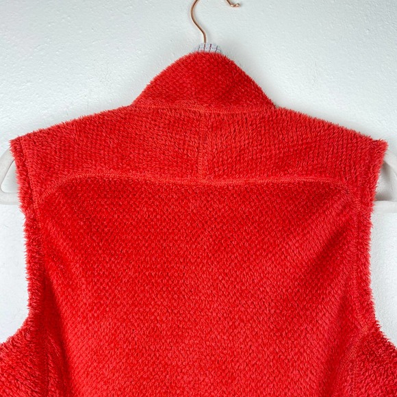 Patagonia R2 High Loft Polartec Thermal Vest Red Womens Size M Tomato Red - Picture 6 of 13